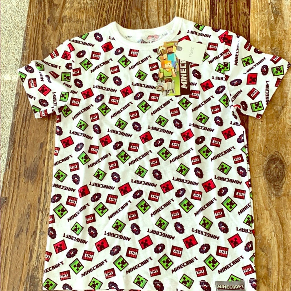 NWT official Minecraft T-Shirt
